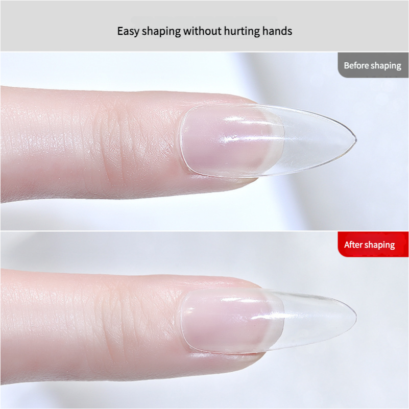 Nail tools long pointed shaping nail clips