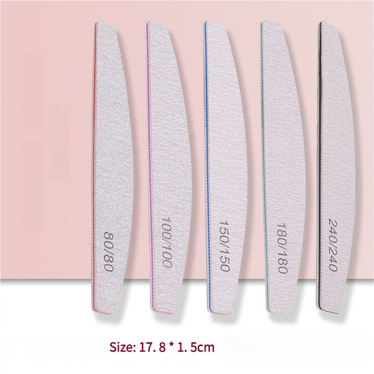 Polishing and shaping nail tools nail polish sanding strips