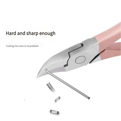 Stainless steel nail groove pliers large eagle beak nail clippers