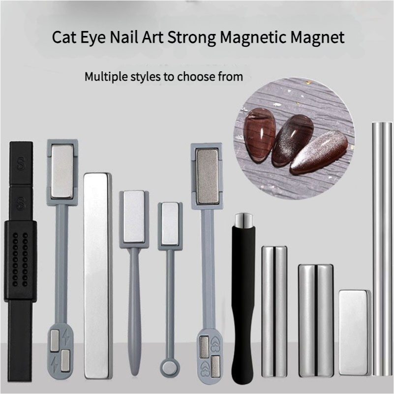 Manicure cat's eye cylindrical magnet tool - Xmaker