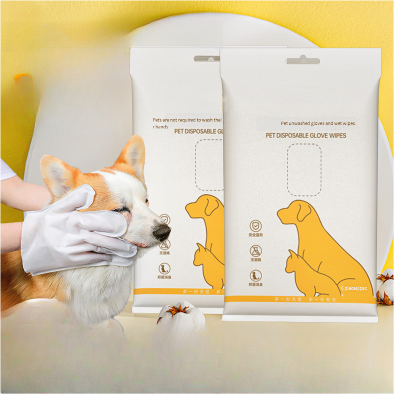 Pet disposable gloves wet wipes - Xmaker