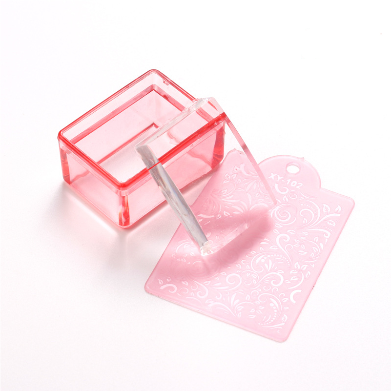 Nail art stamp rectangular shape French nails tool - Xmaker