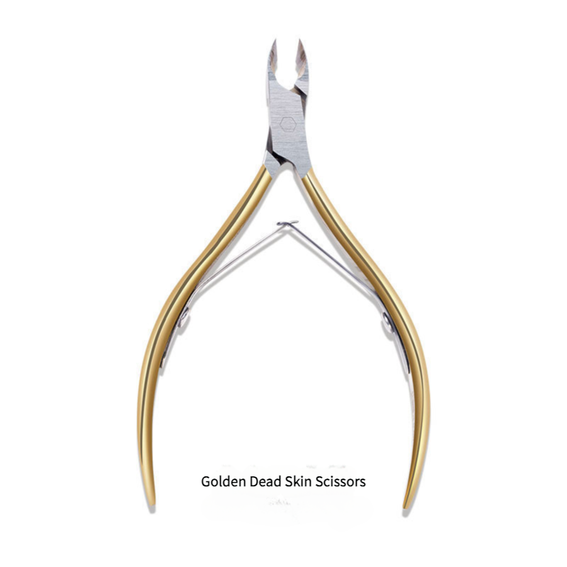 Metal scissors nail salon pliers push manicure scissors professional tool - Xmaker