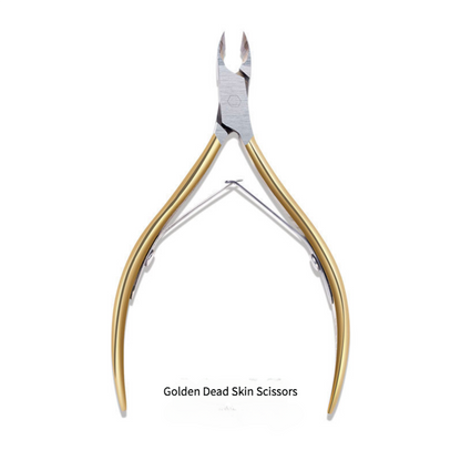 Metal scissors nail salon pliers push manicure scissors professional tool - Xmaker