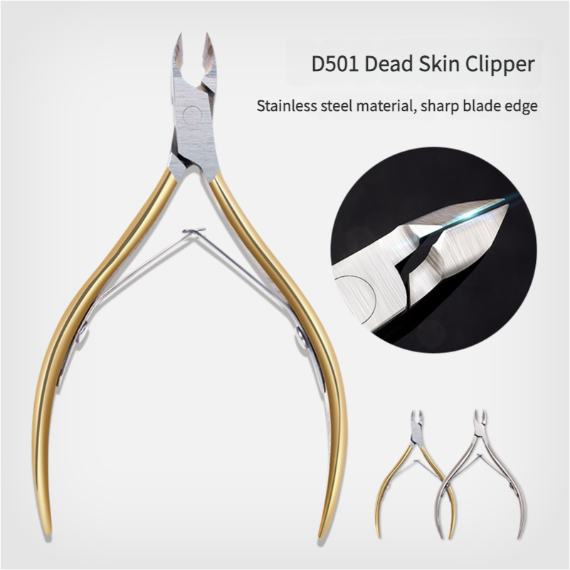 Metal scissors nail salon pliers push manicure scissors professional tool - Xmaker