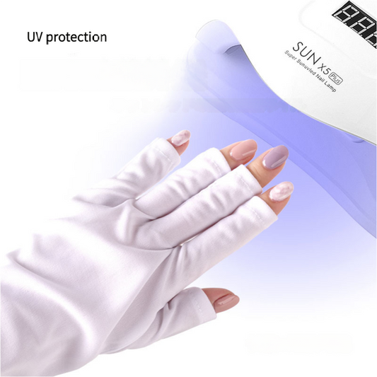 Nail art gloves anti-ultraviolet light phototherapy machine