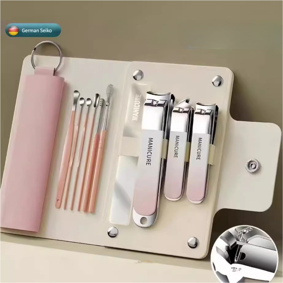 Stainless steel nail clippers manicure tools nail scissors set - Xmaker