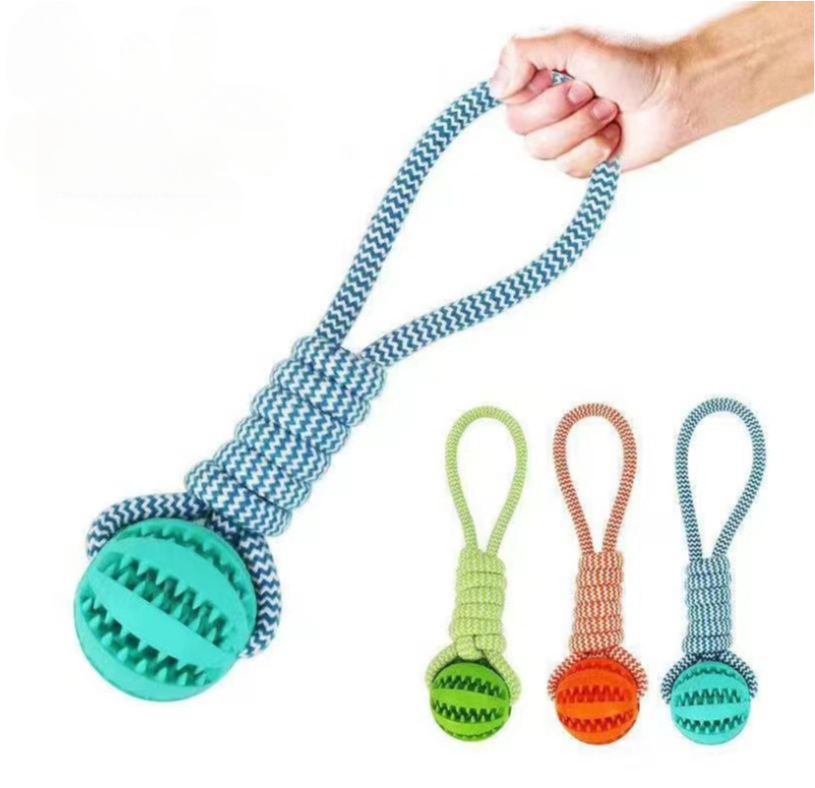 Pet Dog Teething Bite-Resistant Cotton Rope Toy - Xmaker