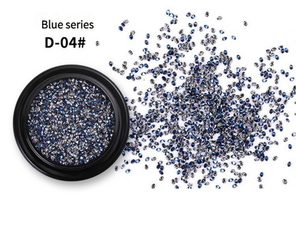 Nail art micro-diamond mixed nail stickers gravel crystal sand - Xmaker