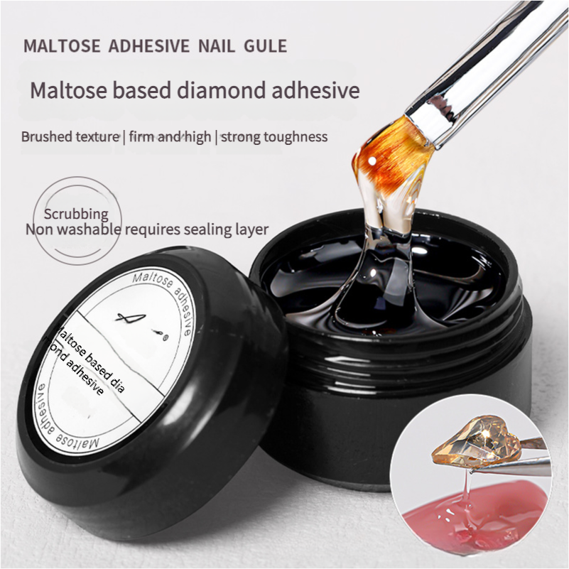 Nail art maltose diamond glue nails stick to the accessories