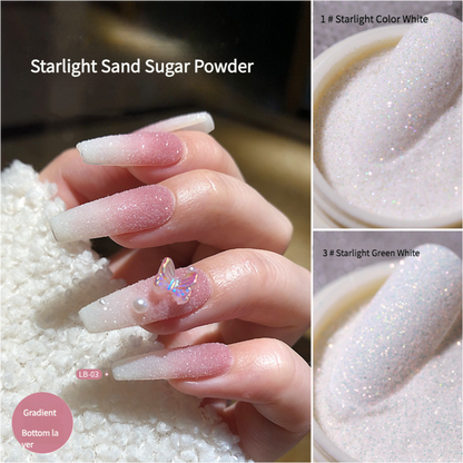 Nail art woolen powder fantasy starlight sugar powder snow velvet powder