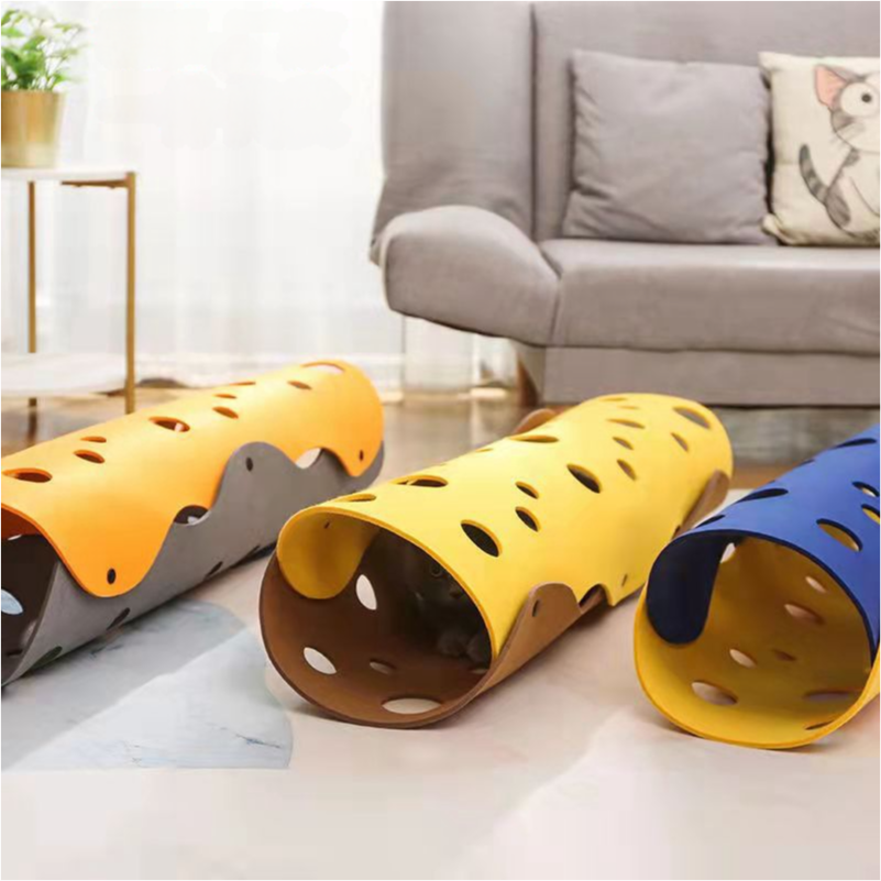 Pet cat tunnel drilling hole - Xmaker