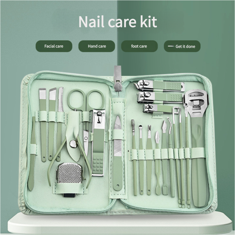 Nail clippers matcha green set - Xmaker