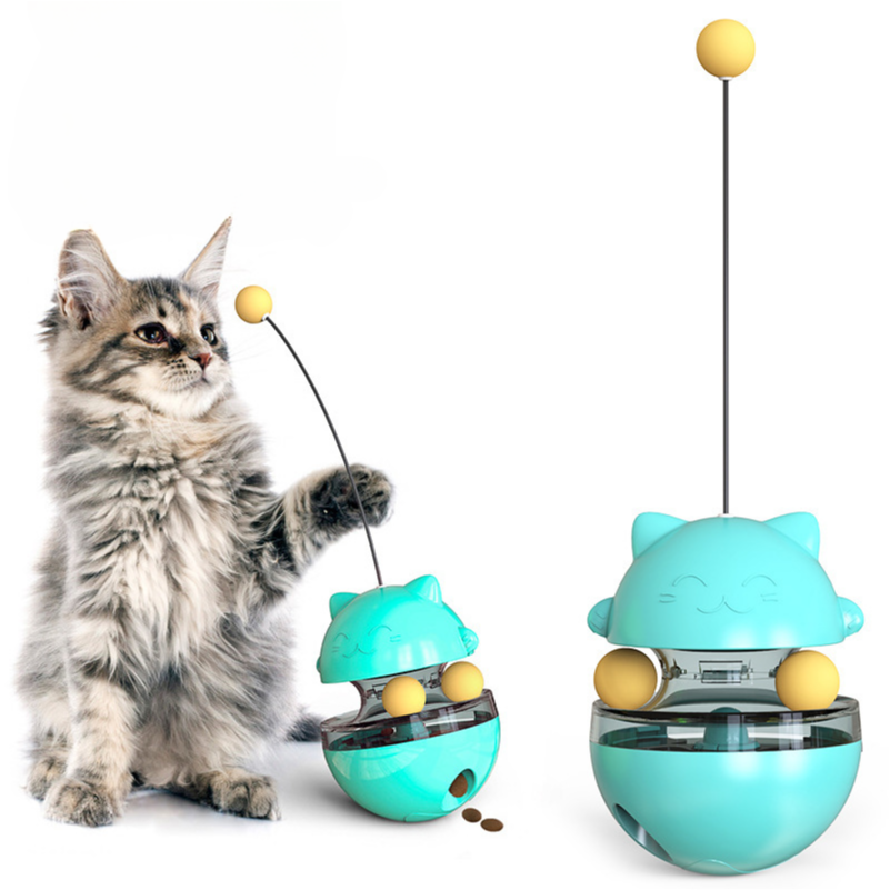 Pet tumbler teaser food leak toy ball - Xmaker