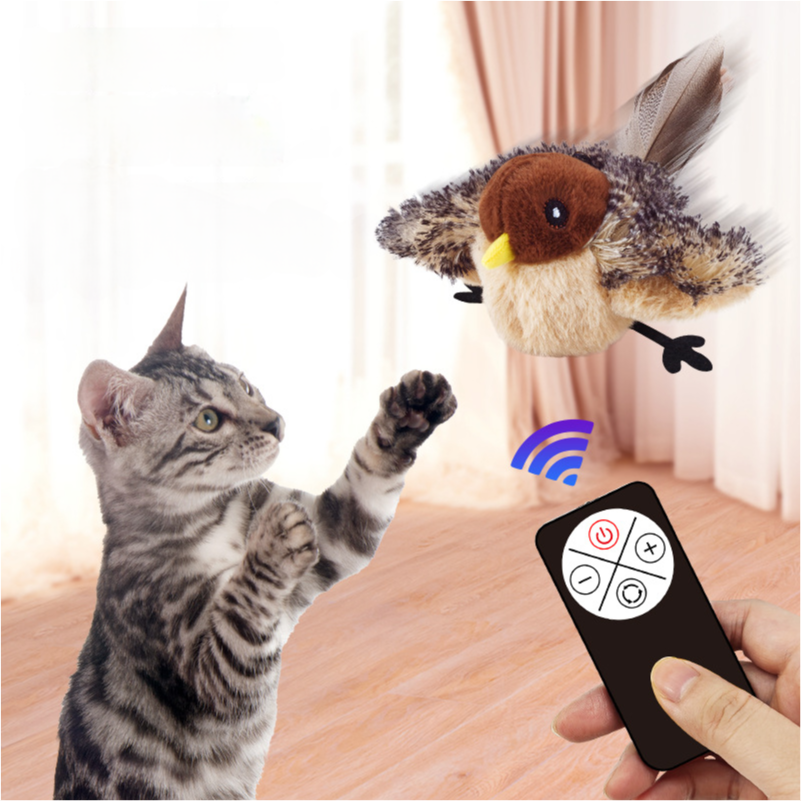 Cat Toy Electric Simulation Bird Rechargeable Cat - Xmaker