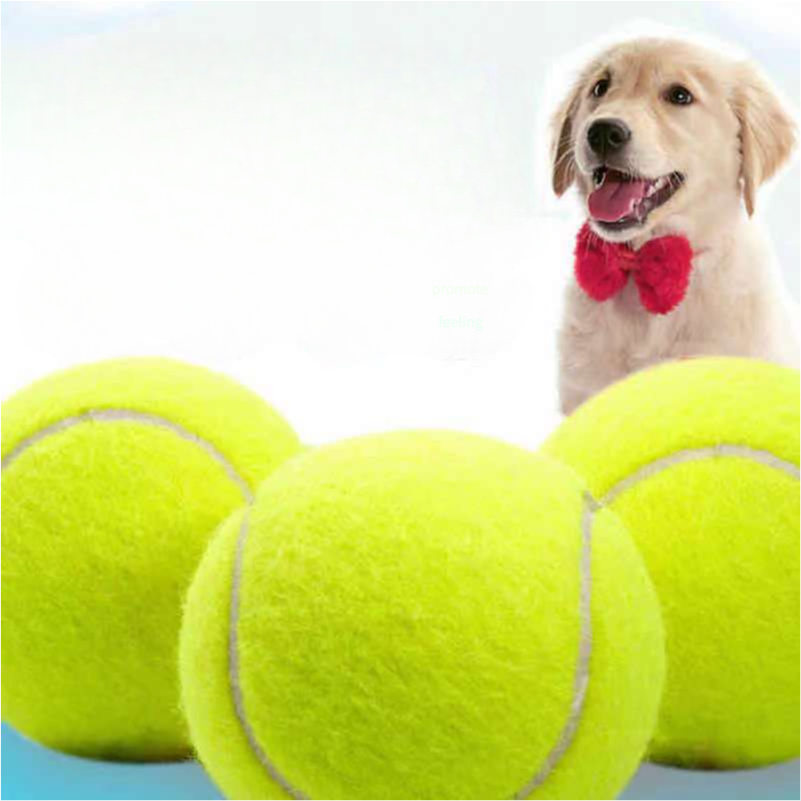 Pet Dog Chewing and Bite Rubber Training Tennis Ball - Xmaker