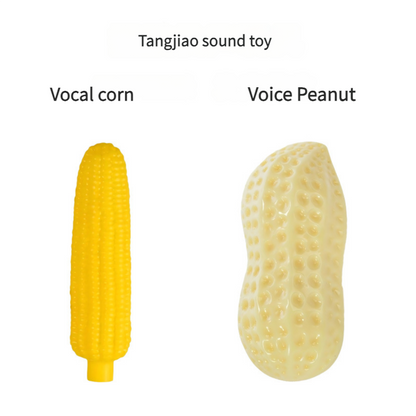 Pet dog sound toys vinyl sound peanut corn simulation toys - Xmaker