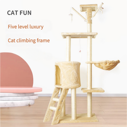 Cat climbing tree - Xmaker