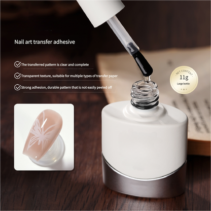 Nail transfer glue quick transfer nail polish glue