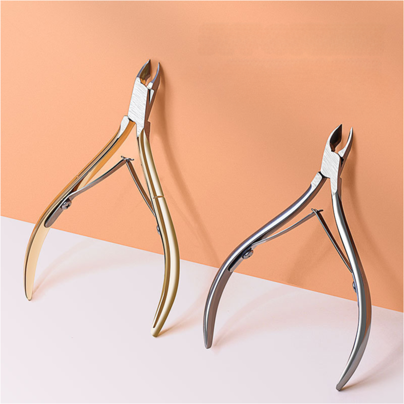 Metal scissors nail salon pliers push manicure scissors professional tool - Xmaker