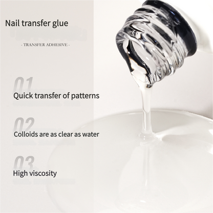 Nail transfer glue quick transfer nail polish glue