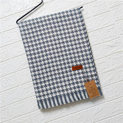 Imitation cashmere houndstooth scarf - Xmaker