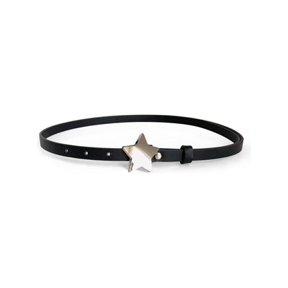 Black Subculture Belt All-match Five-pointed Star Accessories Belt - Xmaker. Inc