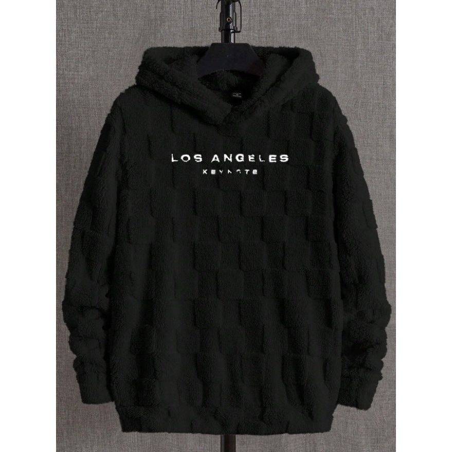 New Hooded Loose Sweater Lamb Wool Pullover Coat - Xmaker. Inc