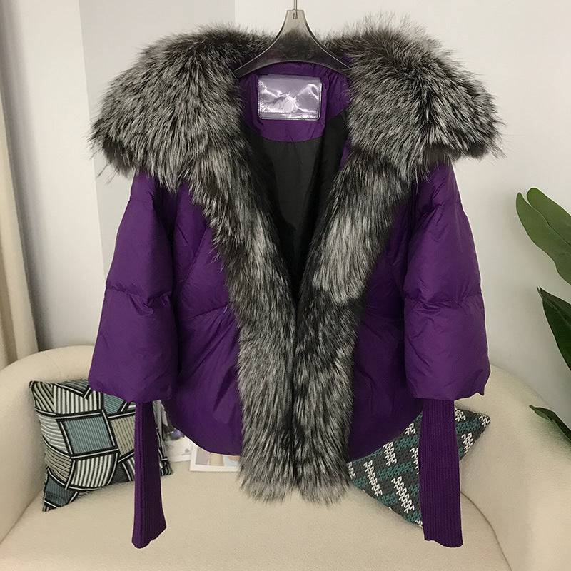 White Down Jacket Niche Design Women's - Xmaker