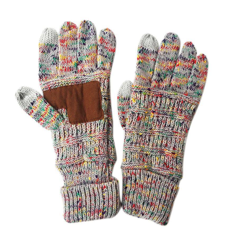 Wool Knitted Turn-over Labeling Touch Screen Gloves - Xmaker