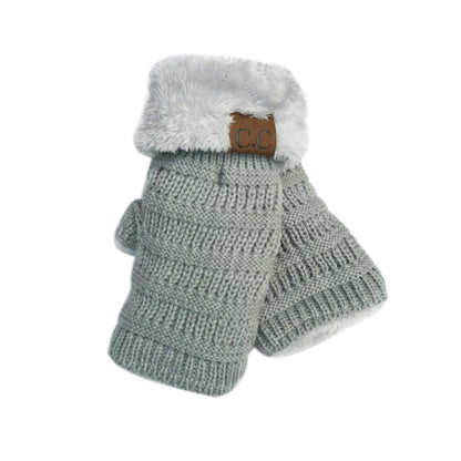 Wool Knitted Turn-over Labeling Touch Screen Gloves - Xmaker