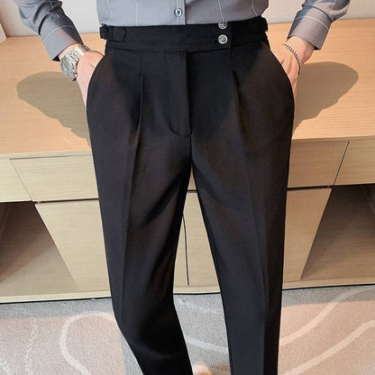 British Style Business Formal Wear Suit Pants Men - Xmaker