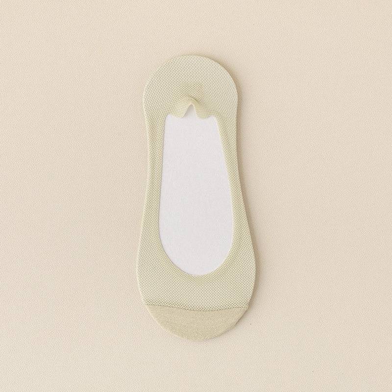 Pure Cotton Non-slip Tight Ice Silk Invisible Boat Socks - Xmaker. Inc