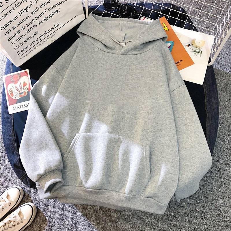 Girls Blank Solid Color Hoodie Sweater - Xmaker. Inc