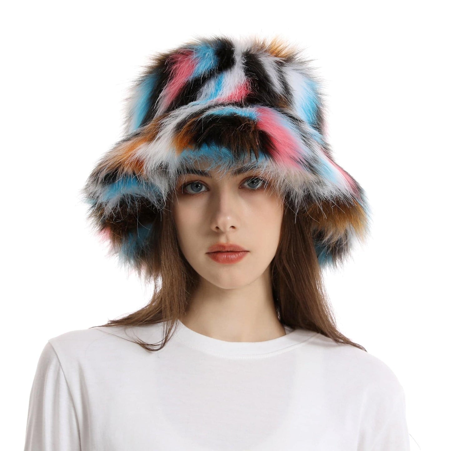 Women's Bucket Hat Warm Plush Hat - Xmaker. Inc