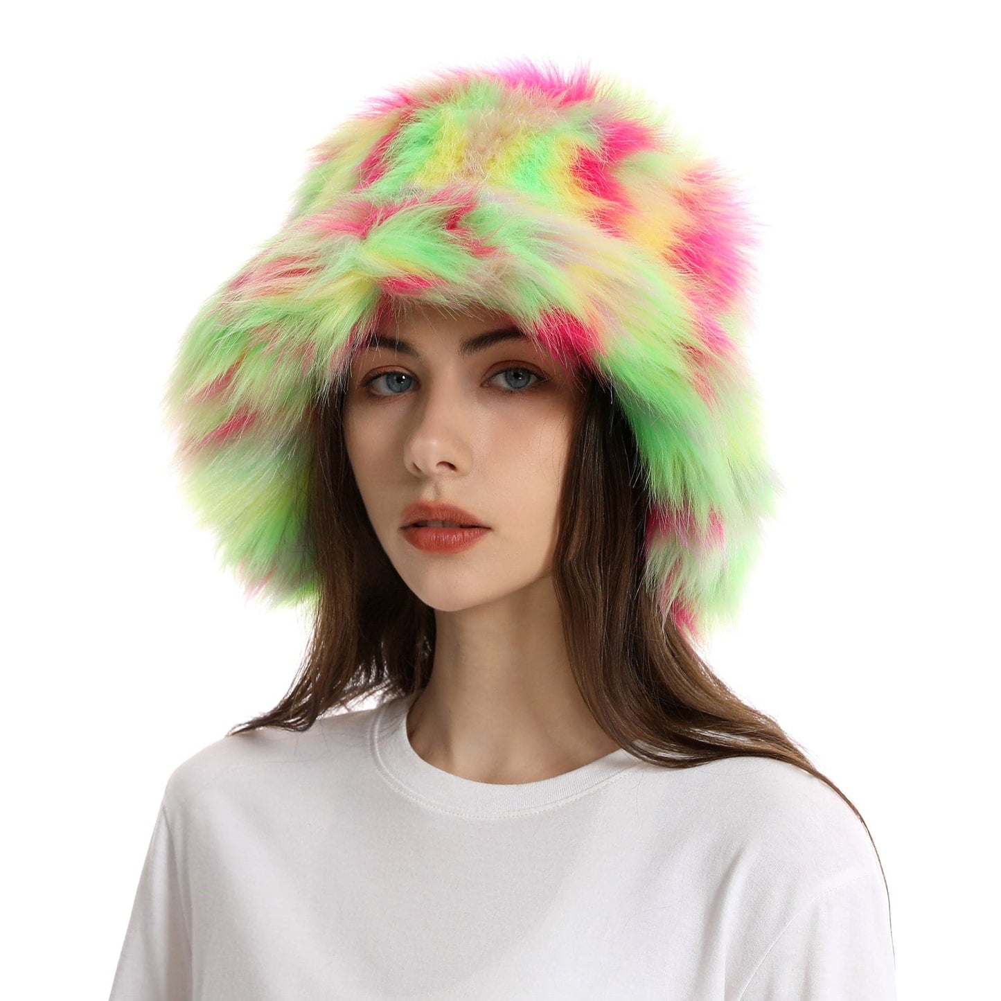 Women's Bucket Hat Warm Plush Hat - Xmaker. Inc