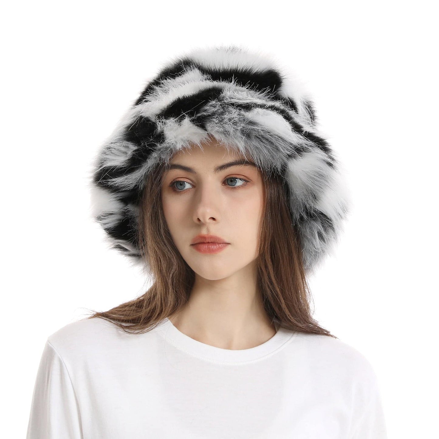 Women's Bucket Hat Warm Plush Hat - Xmaker. Inc