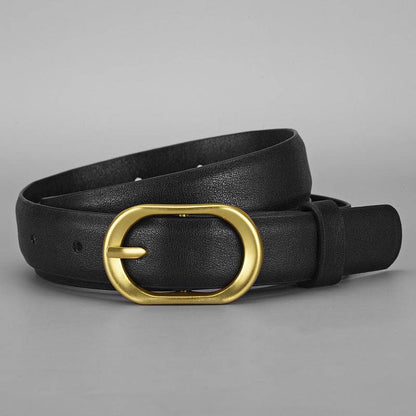 Trendy Unique Jeans All-match Decorative Thin Belt - Xmaker. Inc