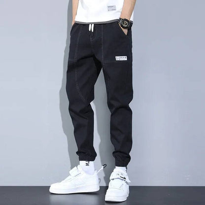 Men's Casual Versatile Bundle Feet Harem Pants - Xmaker