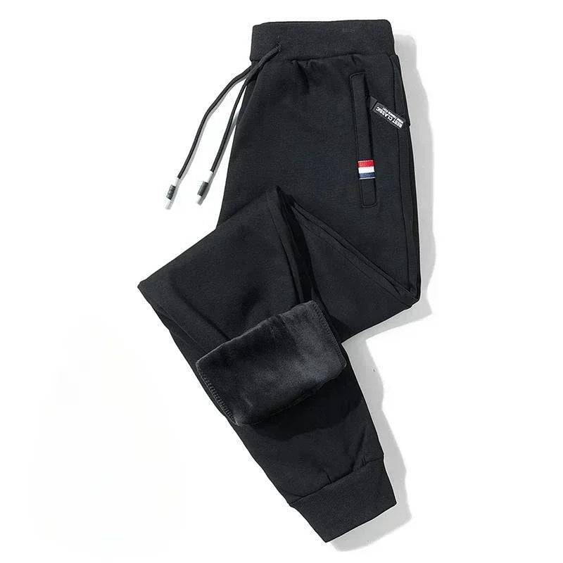 Thickened Down Pants Men Clothing Casual Fleece Pants - Xmaker