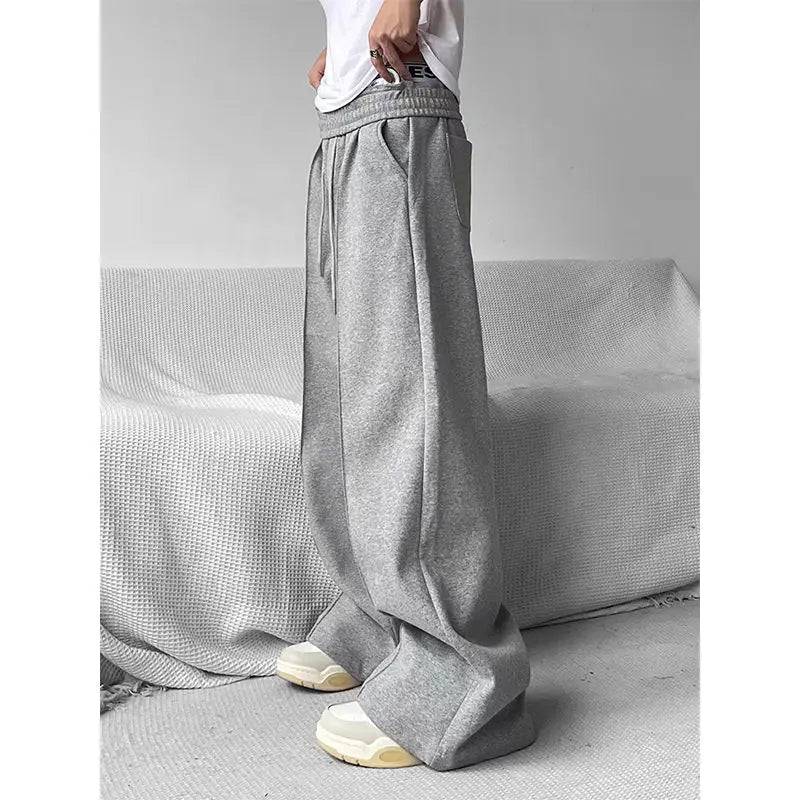 Men Wide Leg Sweatpants Oversize - Xmaker