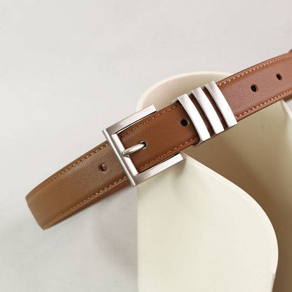 Women's First Layer Cowhide Leather Belt - Xmaker