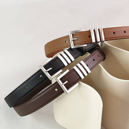 Women's First Layer Cowhide Leather Belt - Xmaker