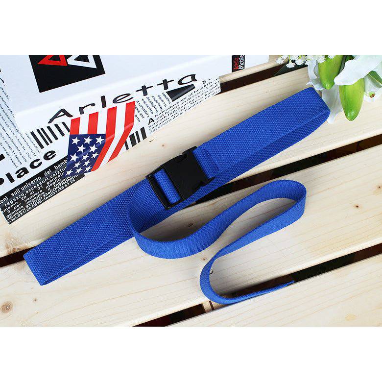 32cm Plastic Buckle Pairs Release Buckle Canvas Belt - Xmaker