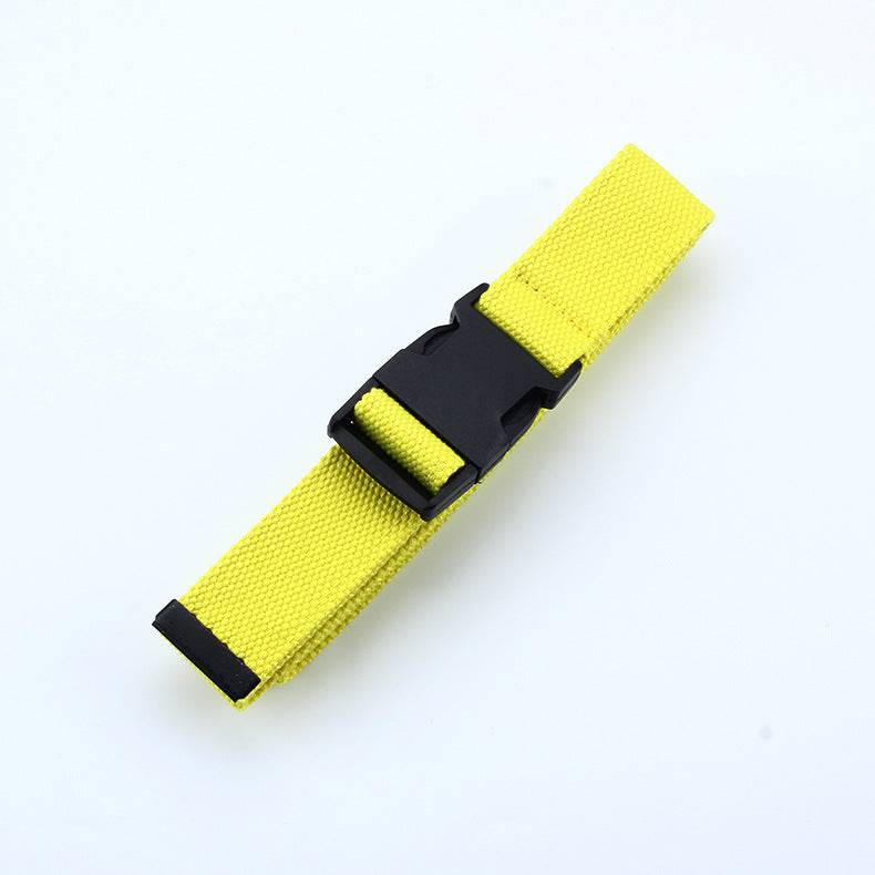 32cm Plastic Buckle Pairs Release Buckle Canvas Belt - Xmaker