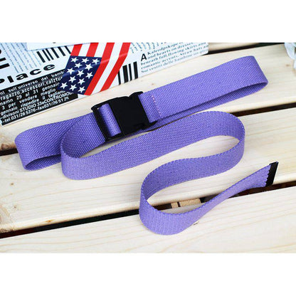 32cm Plastic Buckle Pairs Release Buckle Canvas Belt - Xmaker