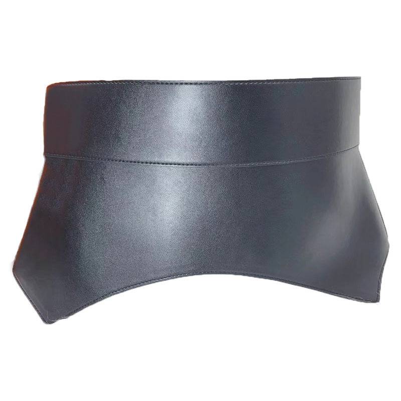 Wide Waist Seal Cowhide Leather Women's Accessories - Xmaker