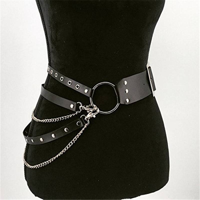 Leather Personality Body Binding Strap - Xmaker