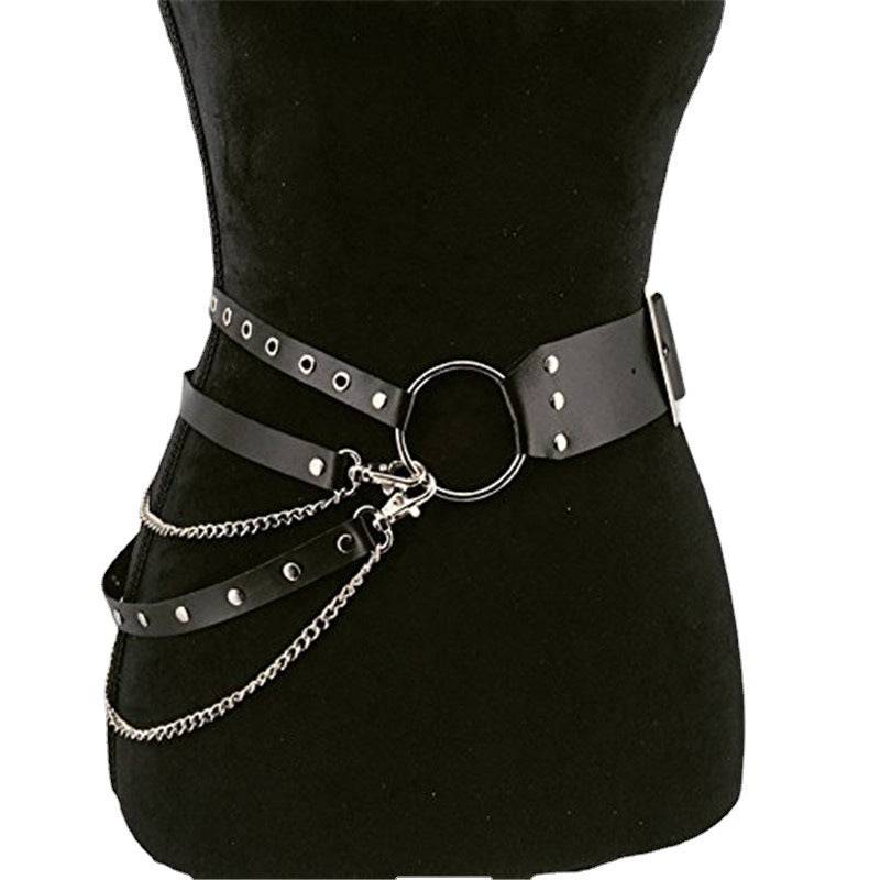 Leather Personality Body Binding Strap - Xmaker