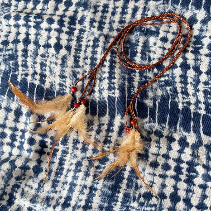 Dream Horse Feather Belt Tassel Accessories - Xmaker